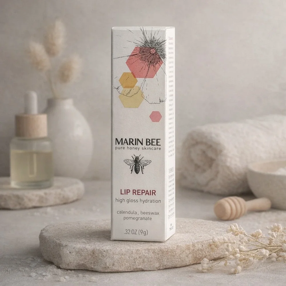 Marin Bee Lip‎ Repair High Gloss Hydration 0.32oz NEW In Box #0829
